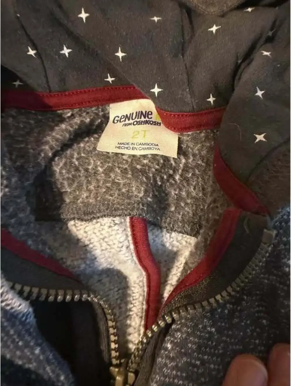 Genuine Kids from OshKosh Hooded Jacket Size 2T